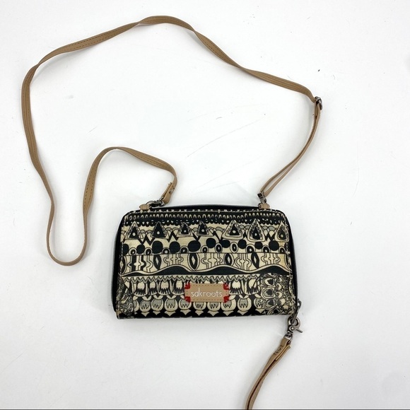 Sakroots smart phone wallet clutch crossbody - Picture 8 of 8